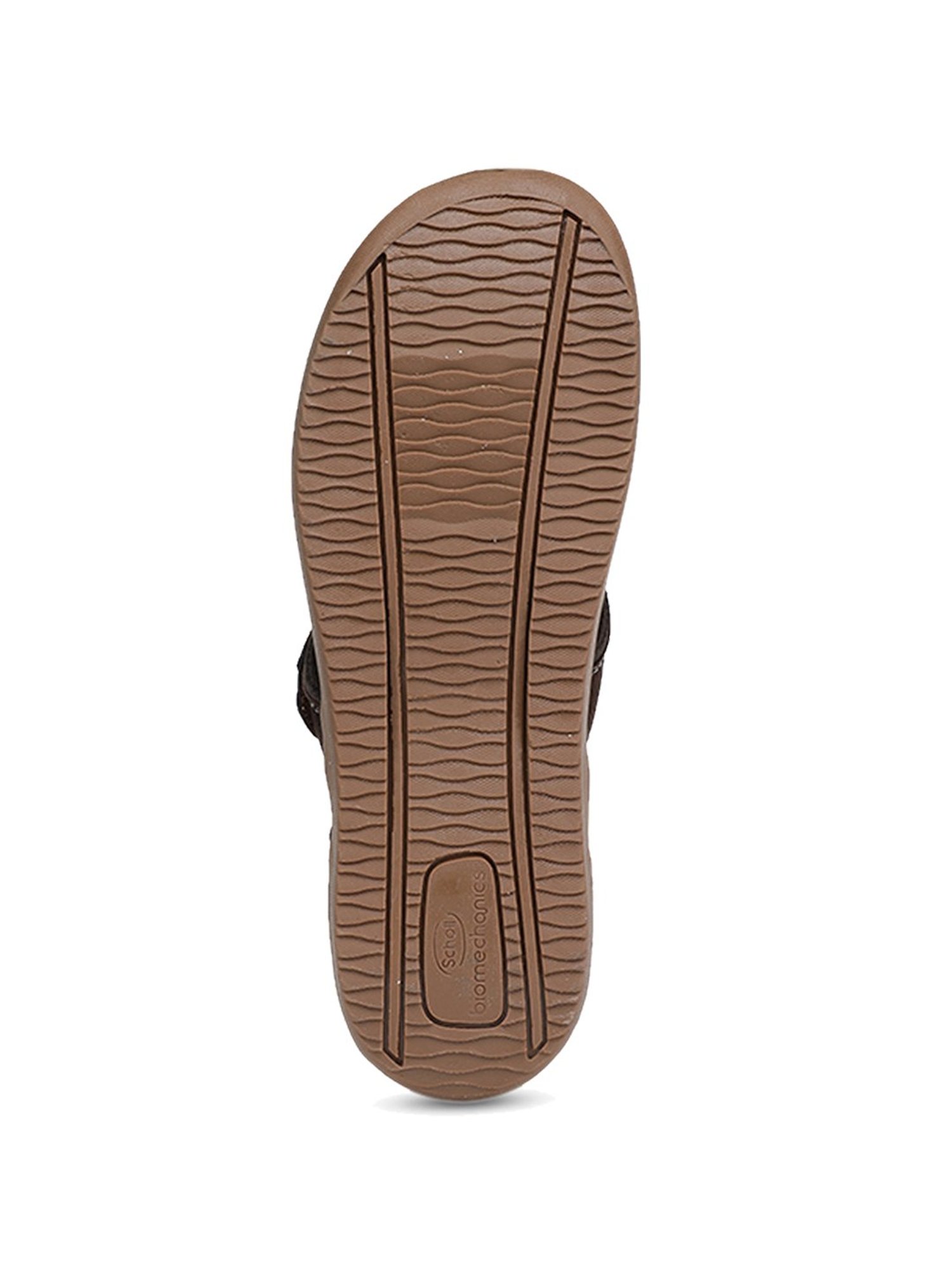 Scholl by Bata Men's Ortha Brown Thong Sandals
