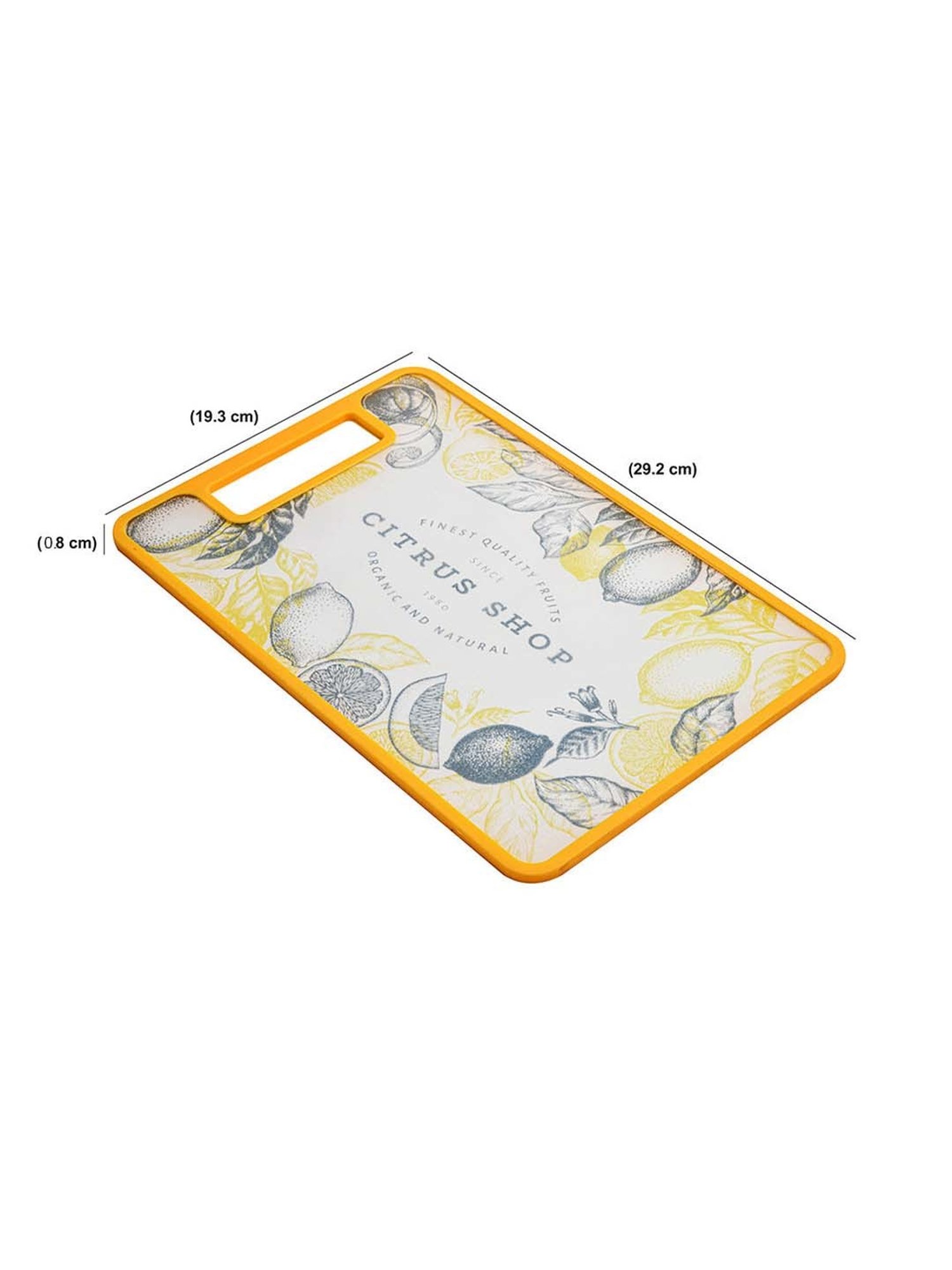 Crayton Natural Beige Mango Wood Chopping Board - Set of 1