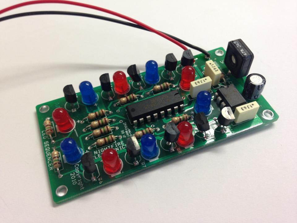 18 LED Module 3V to 12V Kit Red & Blue