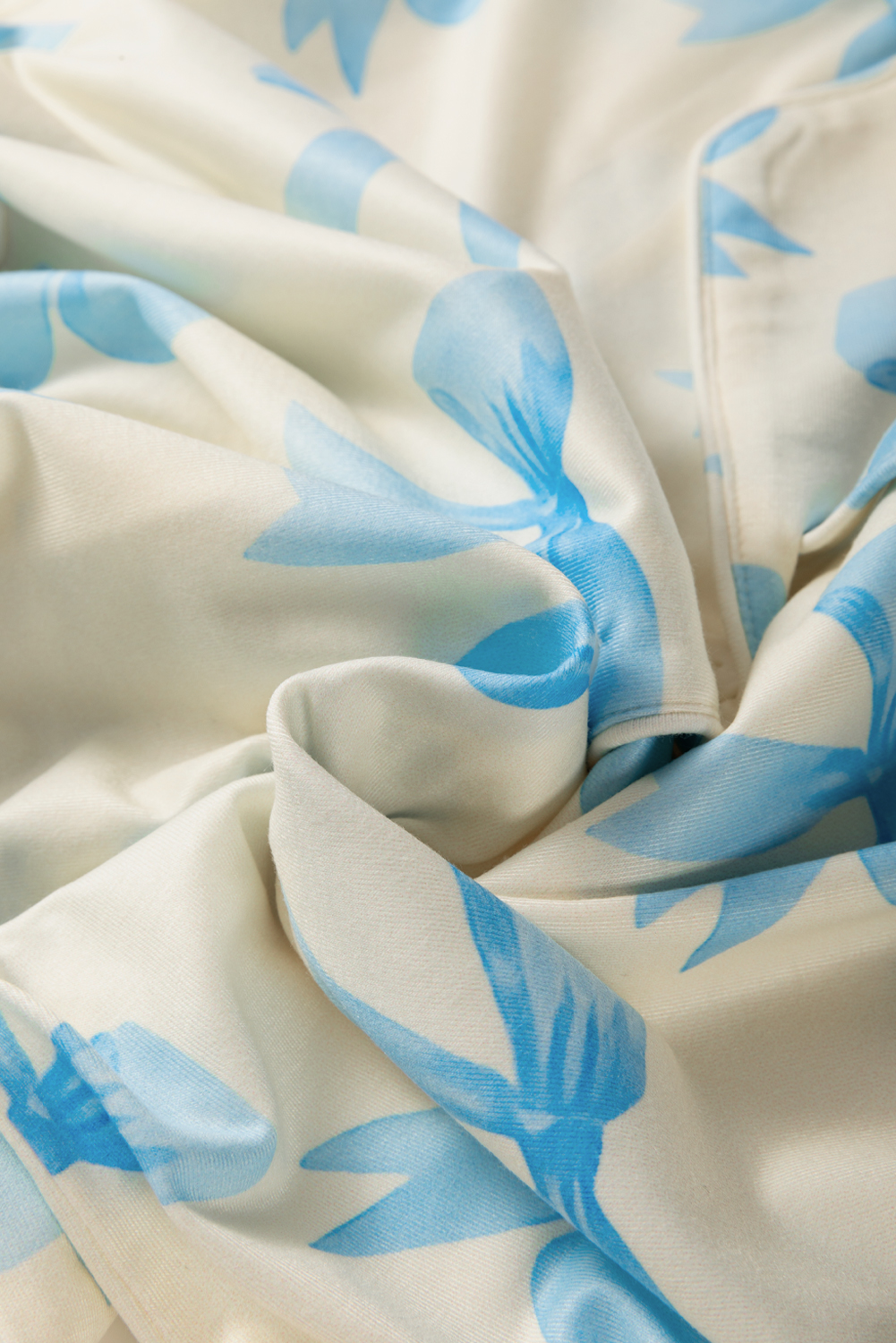 White Christmas Pullover and Drawstring Pants Pajama Set