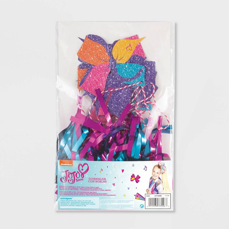 JoJo Siwa 6' Foil Tassel Party Garland