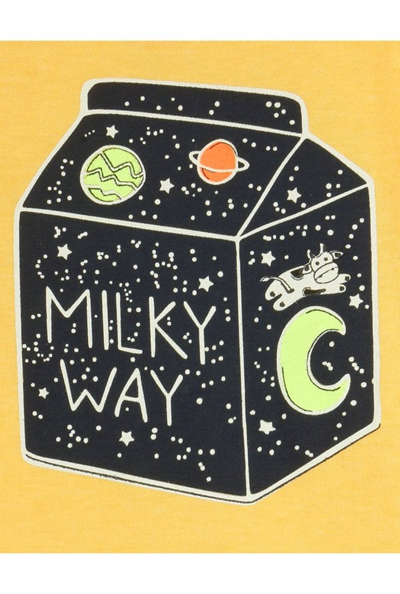 Cherry Crumble By Nitt Hyman Boys Mustard Printed T-Shirt