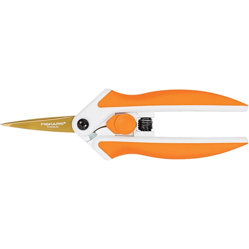 Fiskars Easy Action Titanium Micro-Tip Scissors 5"