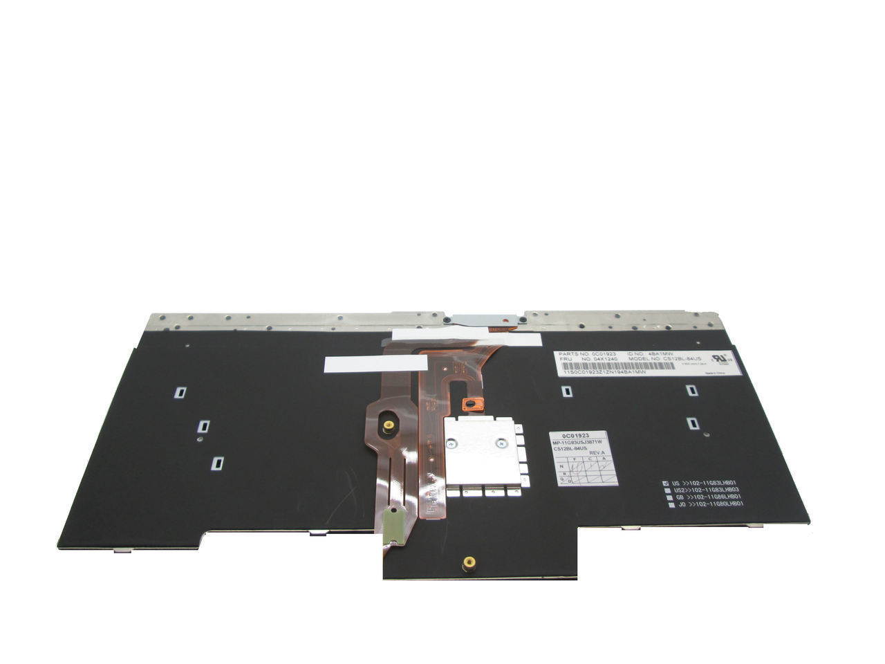 New Genuine Lenovo Thinkpad T530  Backlit keyboard 04X1240 T430 T430s X230 W530