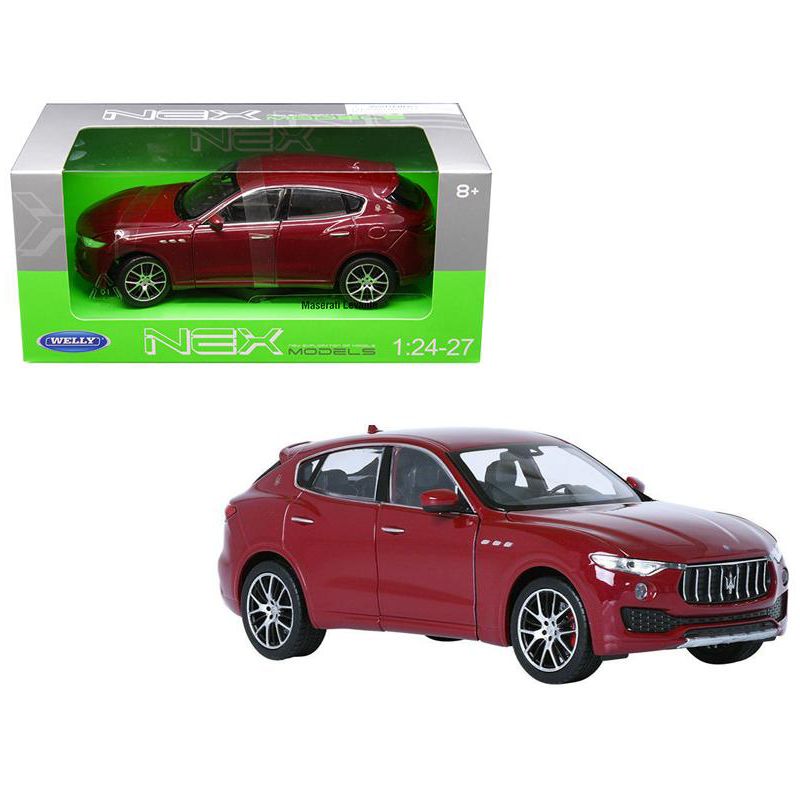 Maserati Levante Red 1/24 - 1/27 Diecast Model Car by Welly