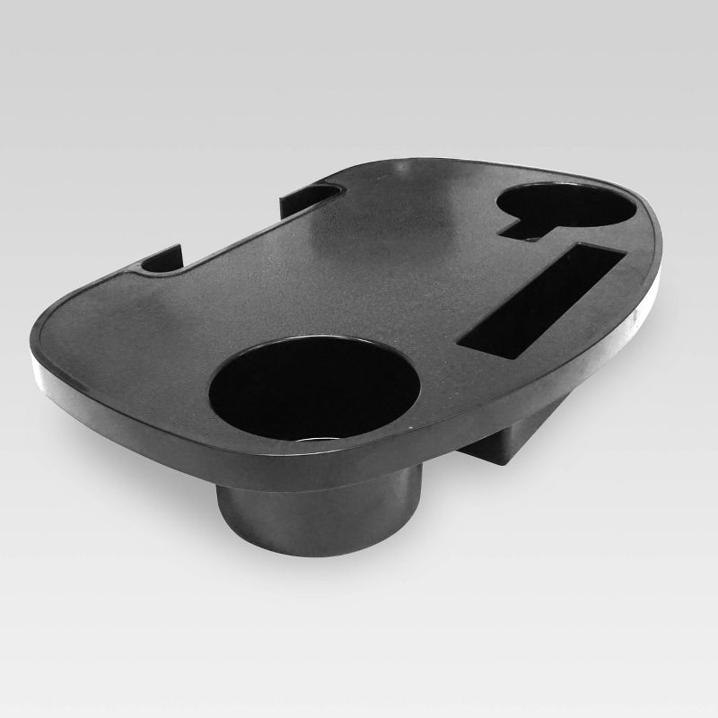 Outdoor Patio Zero Gravity Side Table Accessory Black - Caravan