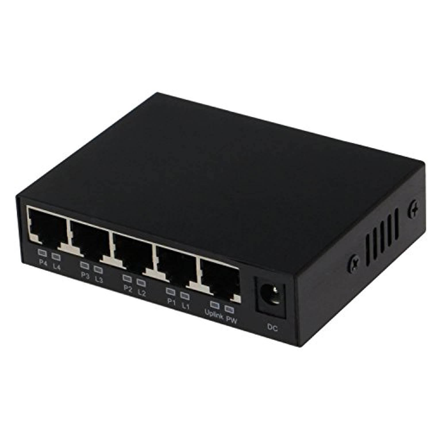 sedna - 5 port 10/100mbps desktop poe switch