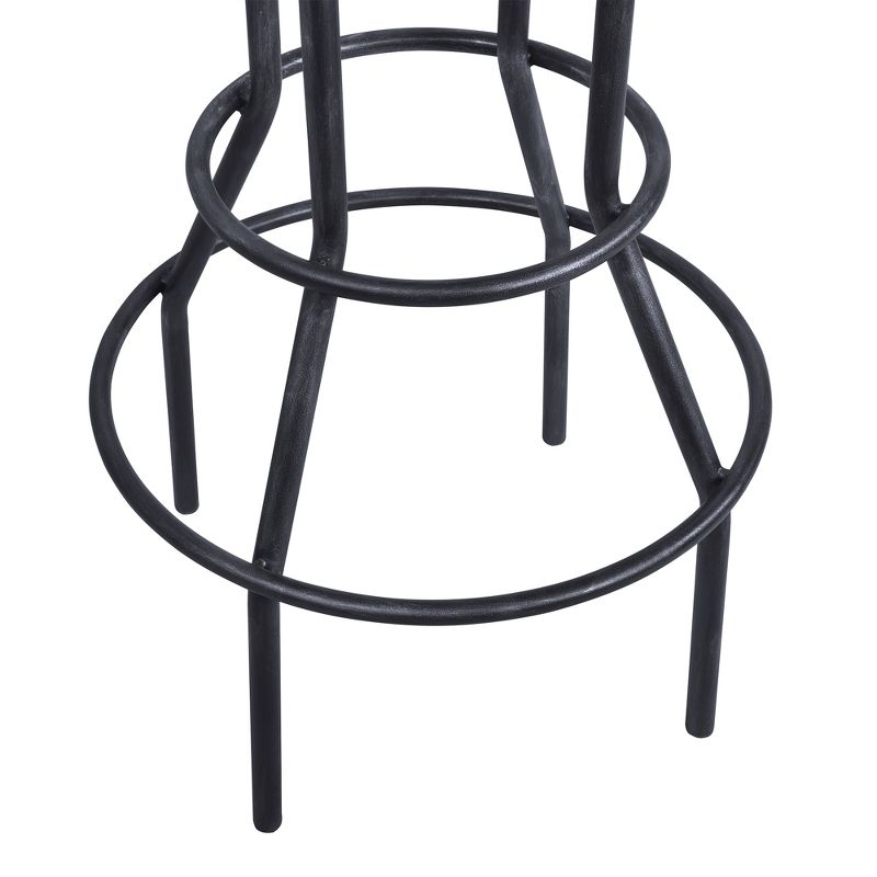 Titan Industrial Adjustable Bar Height Pub Table Gray - Armen Living