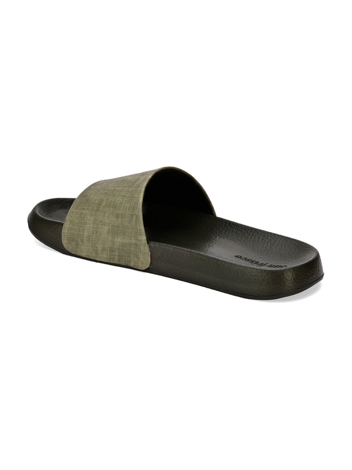 San Frissco Men's Olive Slides