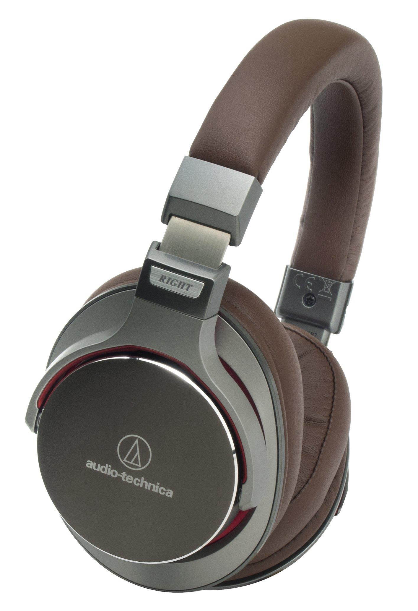 Audio-Technica SonicPro Gunmetal ATH-MSR7 Circumaural SonicPro Over-Ear High-Resolution Audio Headphones