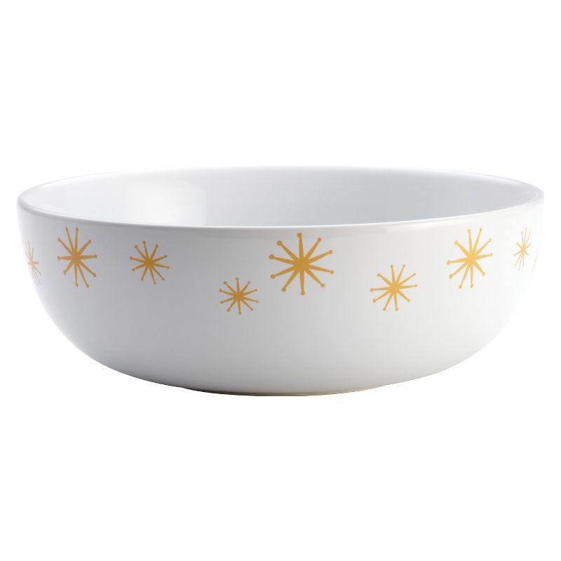 Rachael Ray Holiday Hoot Round Serve Bowl - 10"