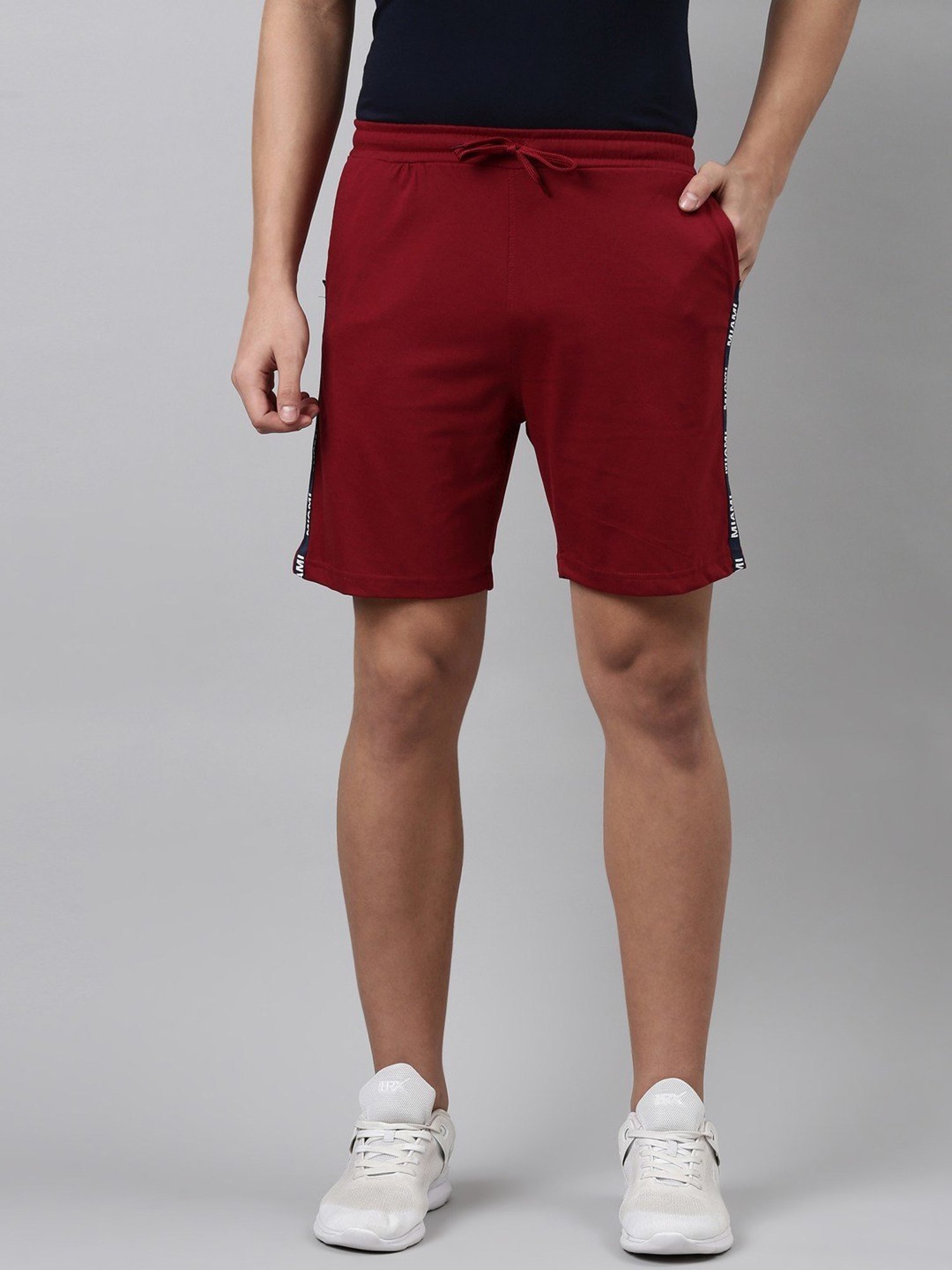 Dixcy Scott Originals Red Cotton Regular Fit Shorts