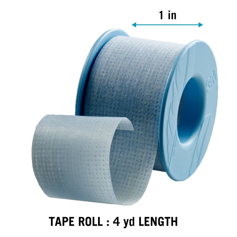 Nexcare Sensitive Skin Tape, Blue, 1 in x 4 yd