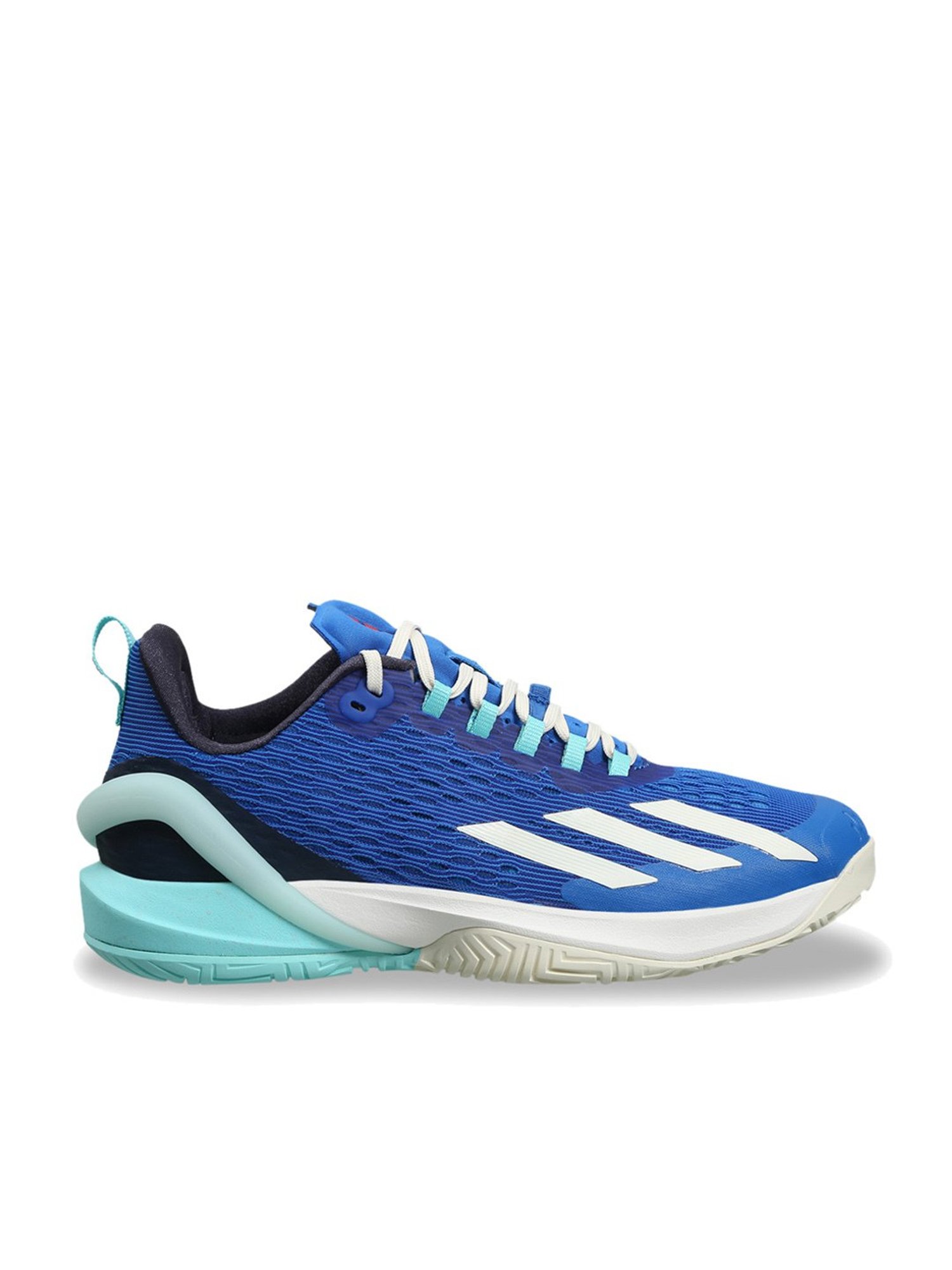 Adidas Men's adizero Cybersonic Blue Tennis Shoes