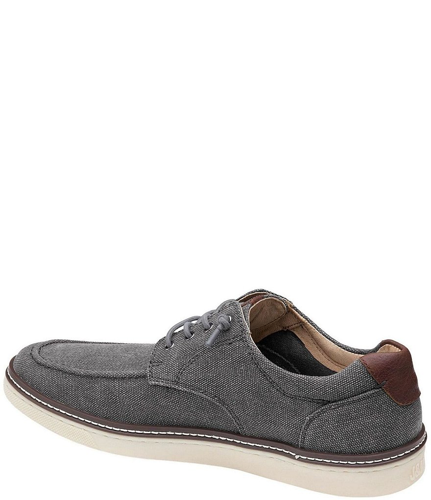Johnston & Murphy Men's McGuffey Canvas Elastic Lace Slip-Ons