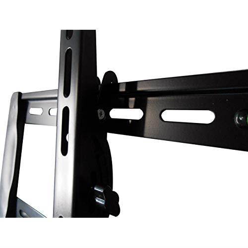 TV Wall Mount Bracket LowProfile Fixed Tilting 10 for Flat Screen 32 55 Inch LCD LED 4K Plasma Flat Screen TVs Load Capacity 99 lbs Black 41014