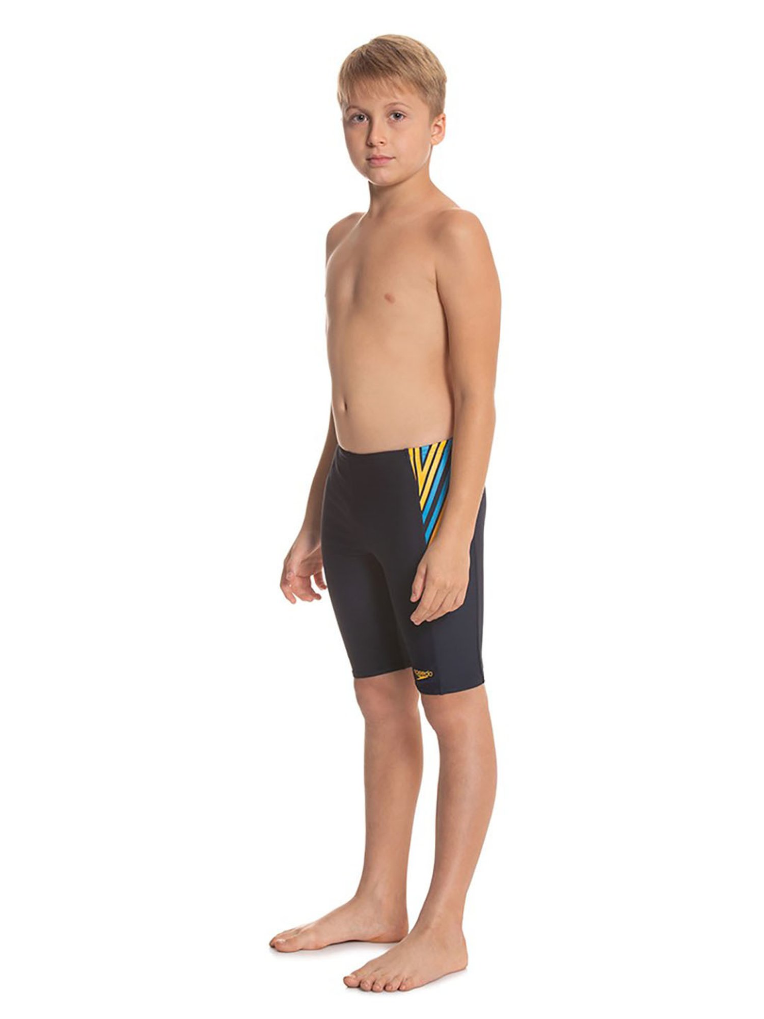 Speedo Kids Black Solid Jammers