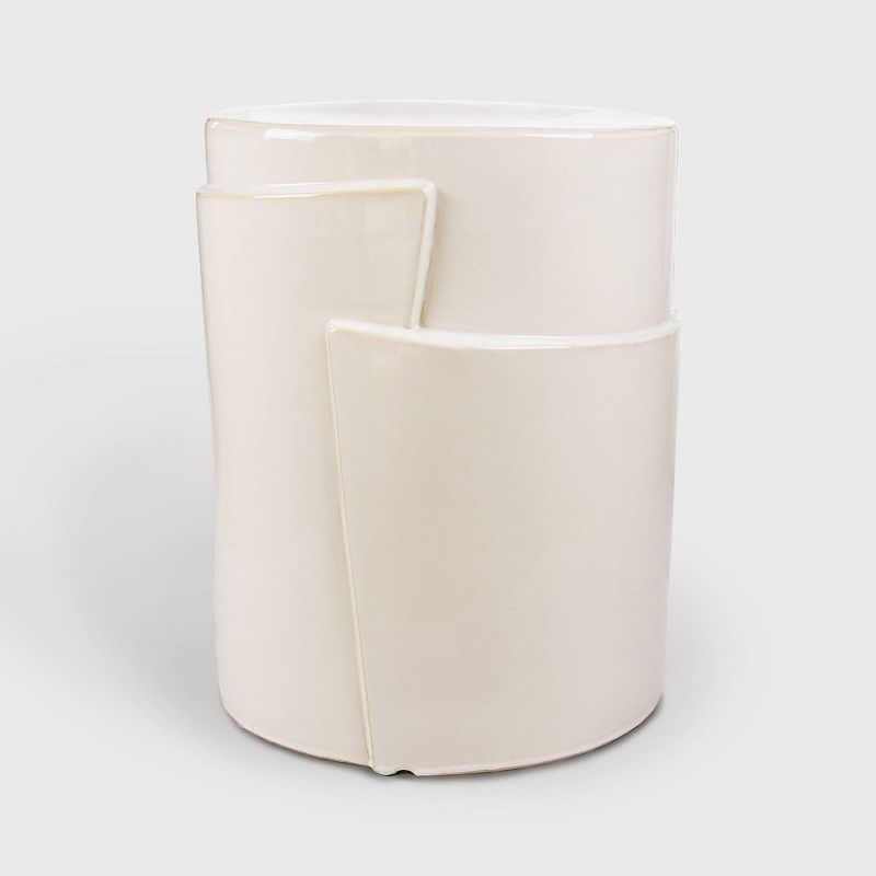 Aluminum Square Patio Side Table - Brown - Crestlive Products