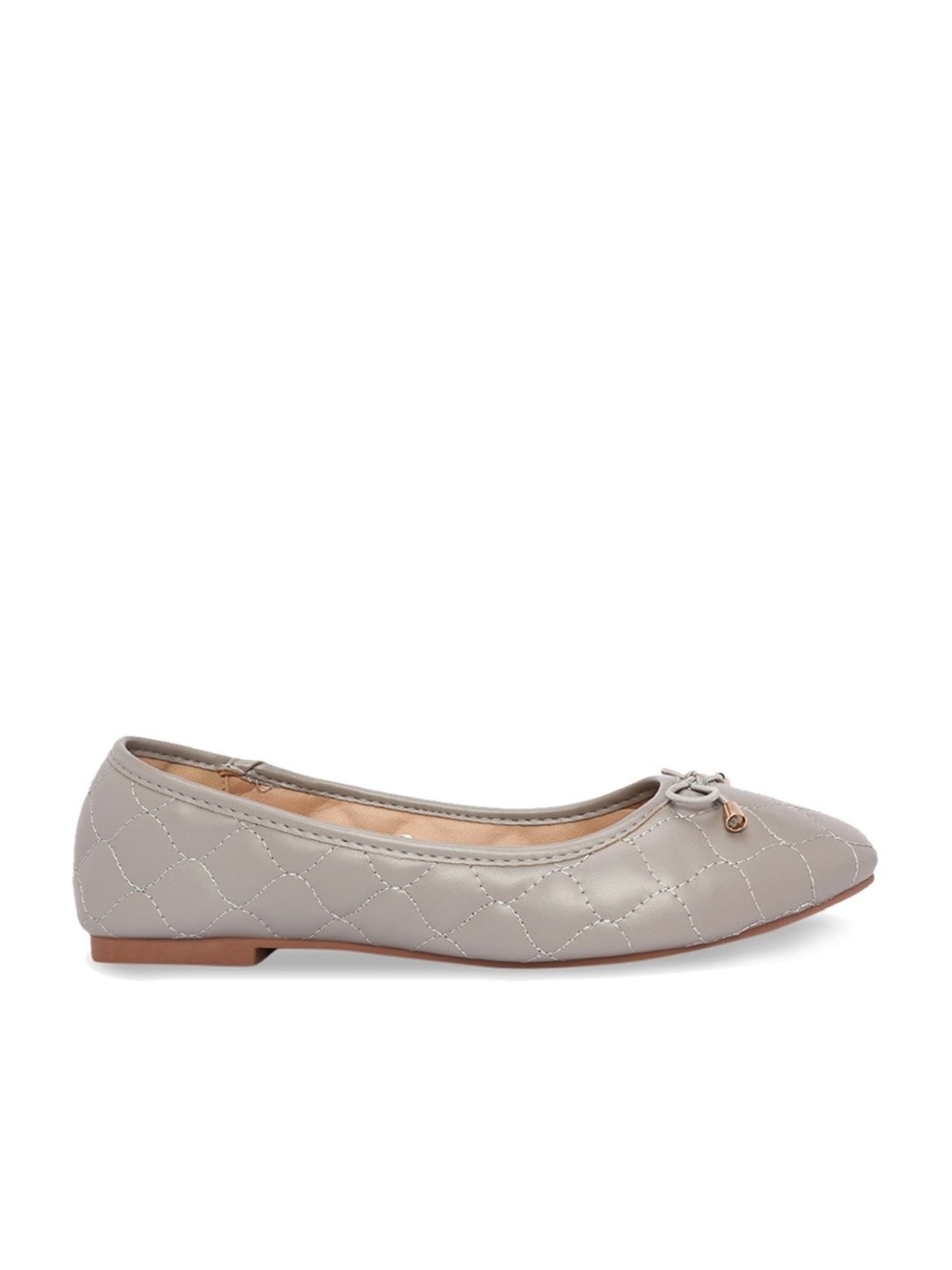 Forever Glam by Pantaloons Women's Grey Flat Ballets