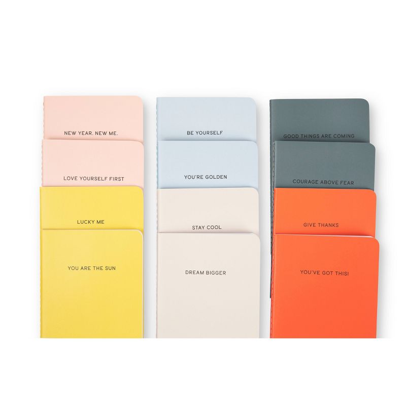 Composition Notebook Set Unruled Affirmation 3.5"x5" - West Emory
