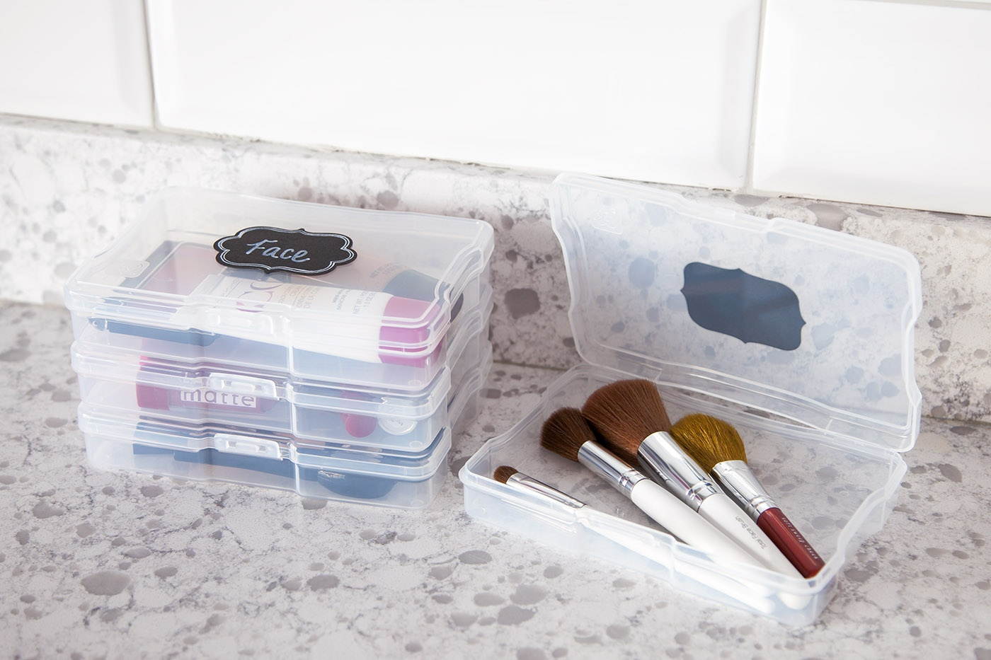 4" x  6" Photo Storage and Embellishment. Craft Case, 10 Pack, Clear