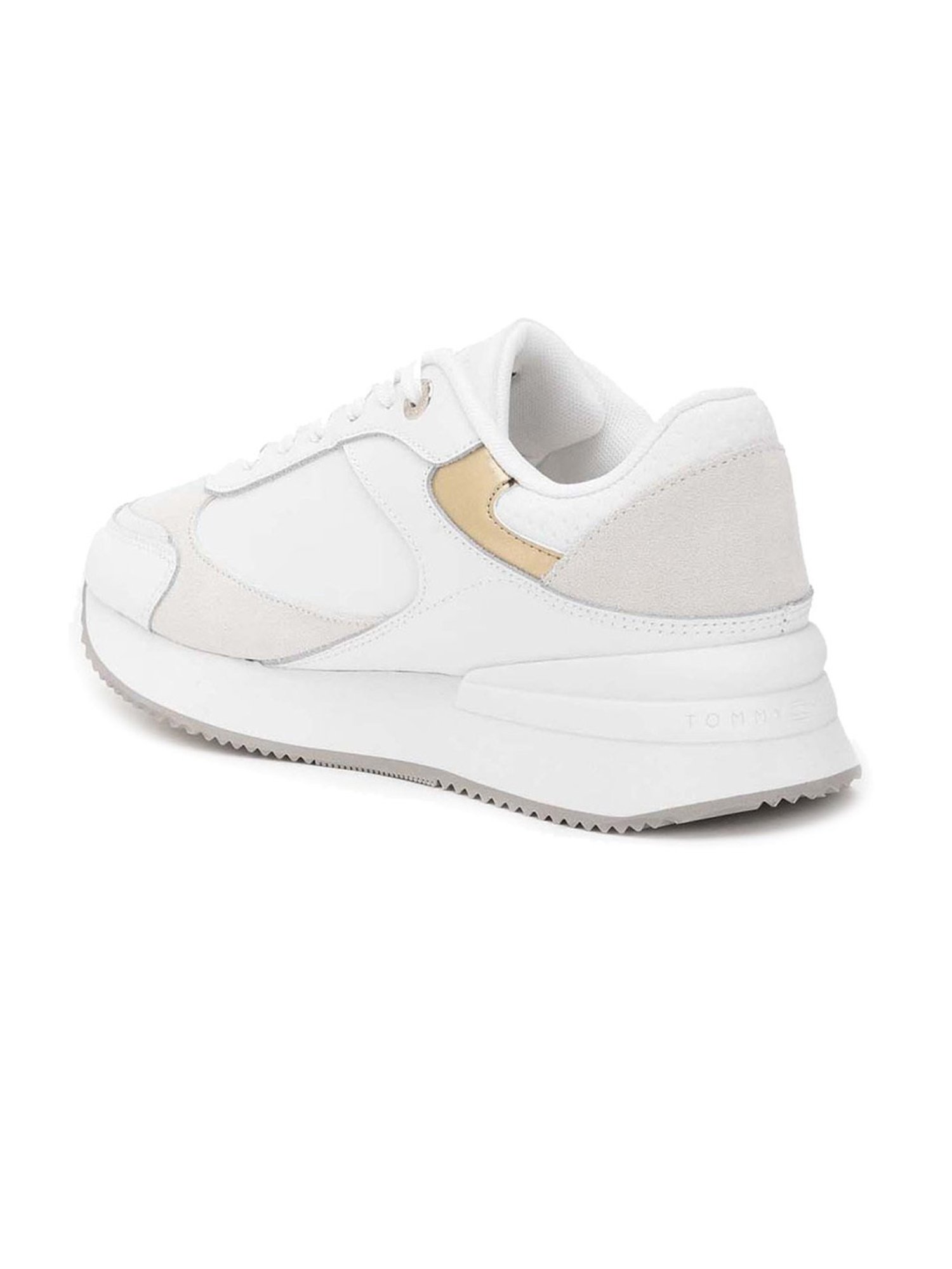 Tommy Hilfiger Women's White Casual Sneakers