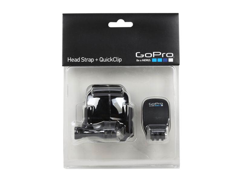 GoPro GoPro ACHOM-001 Black Head Strap + QuickClip