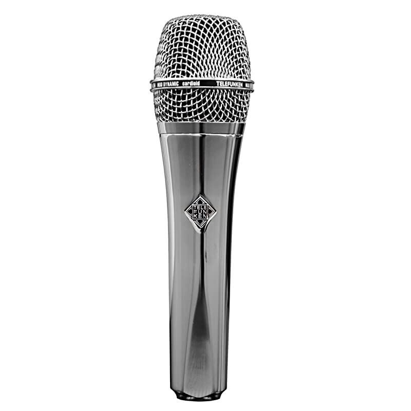 USA Custom Shop M80 Chrome Dynamic Microphone