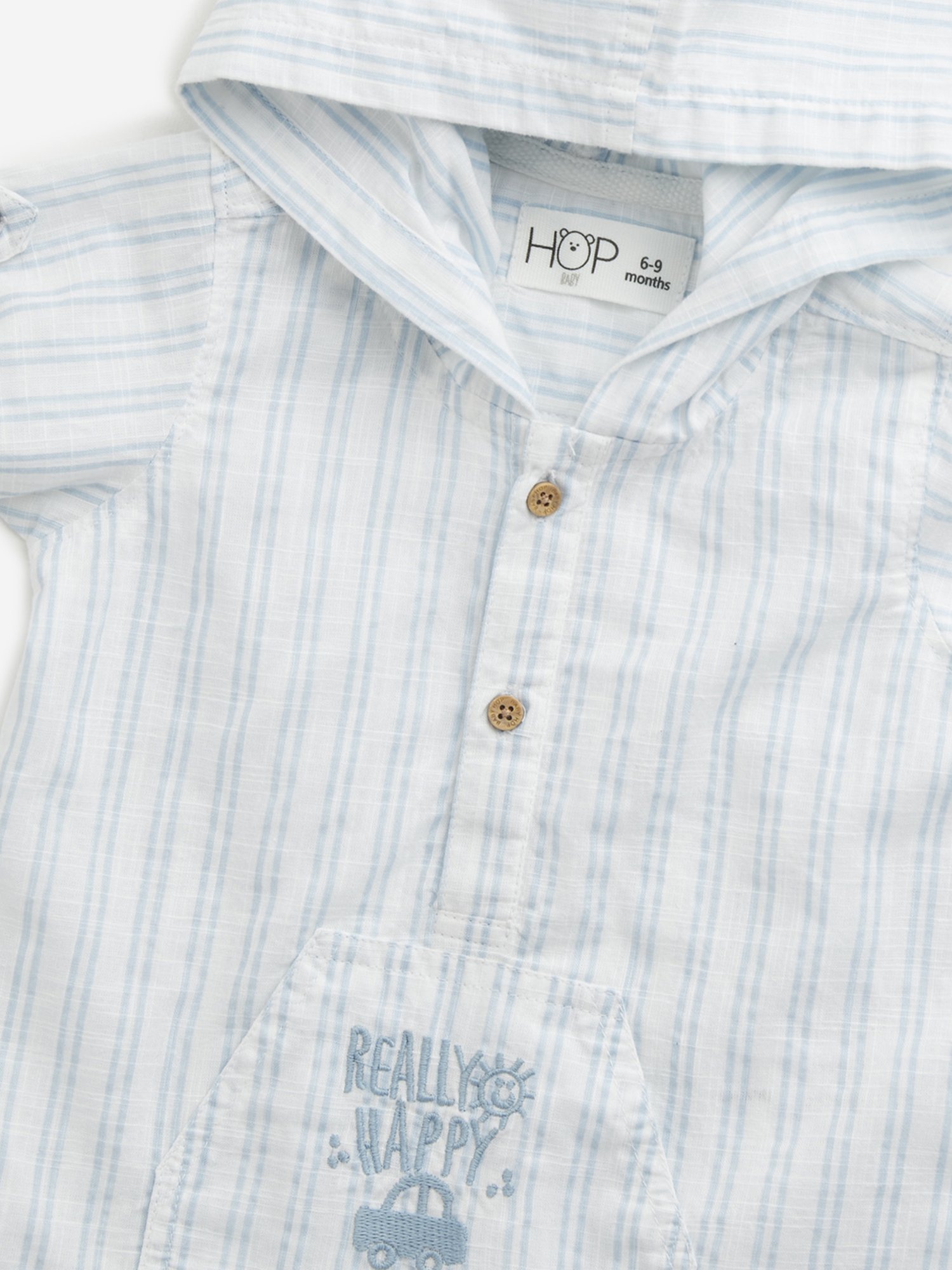 Ed-a-Mamma Baby Yellow Striped Shirt