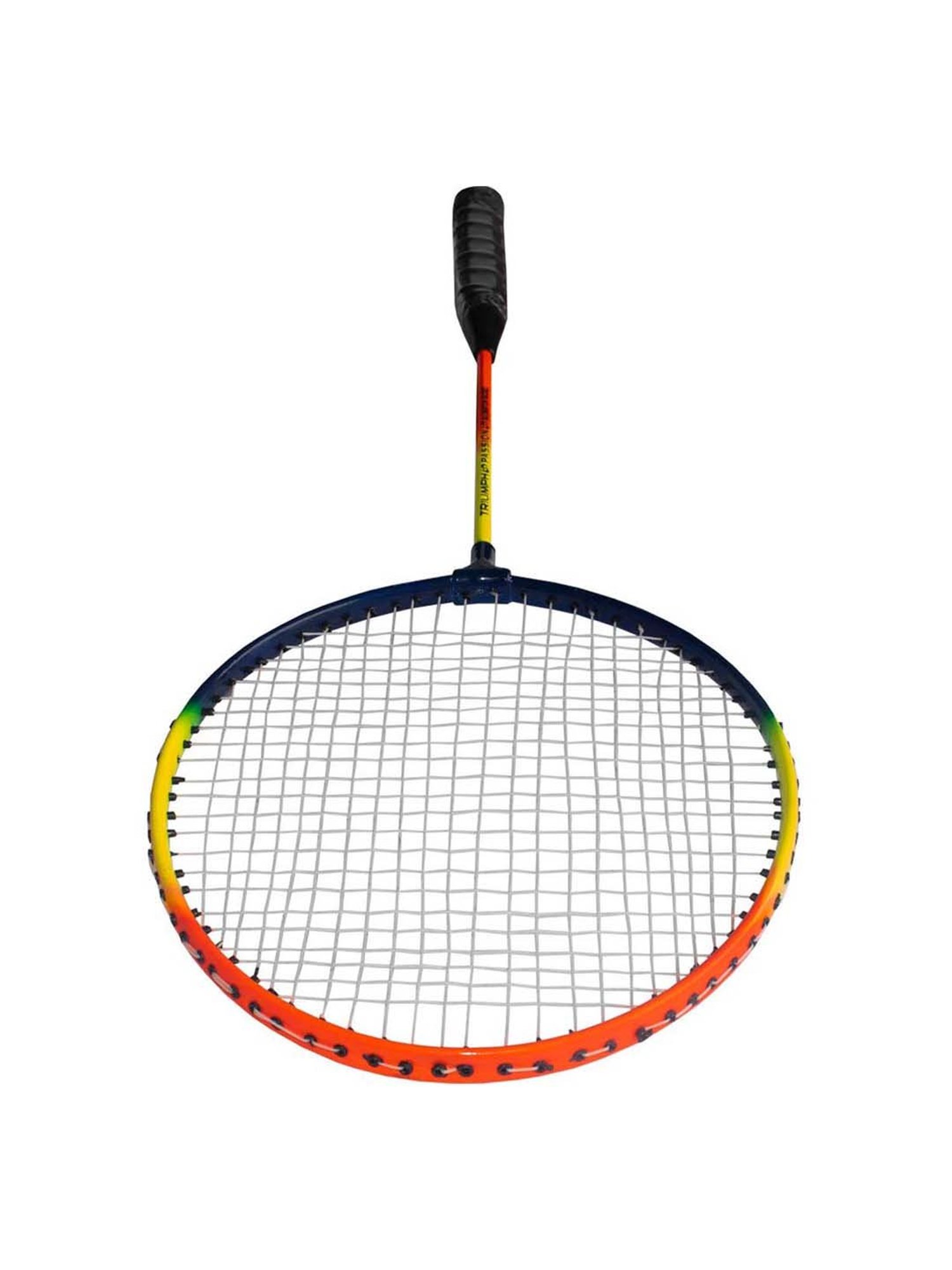 Triumph Multicolored Badminton Racquet with ZX Feather Shuttlecock for Men (10Pcs)