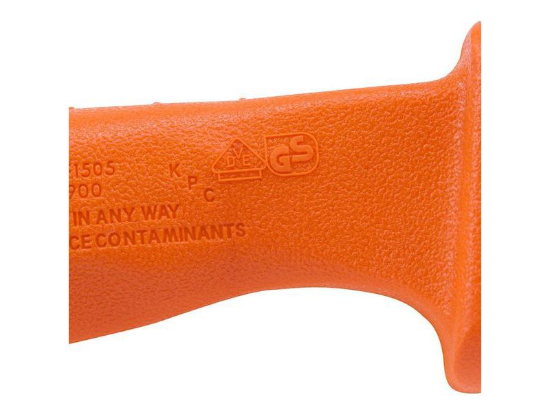 KLEIN TOOLS 1571INS Skinning Knife, High-Dielectric Plastic, 8 3/4 in L.