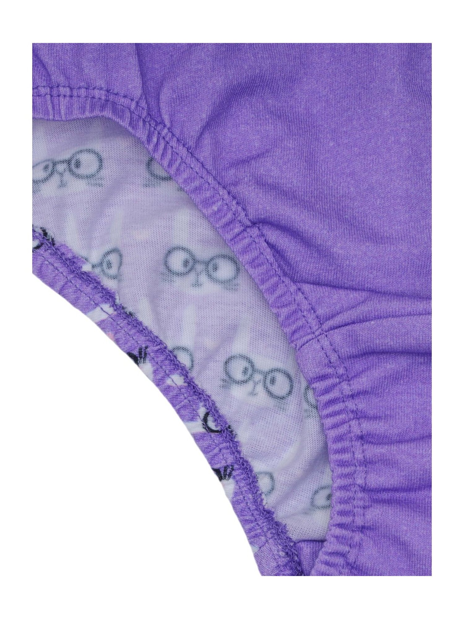 D'chica Kids Multicolor Cotton Printed Panties - Pack of 3