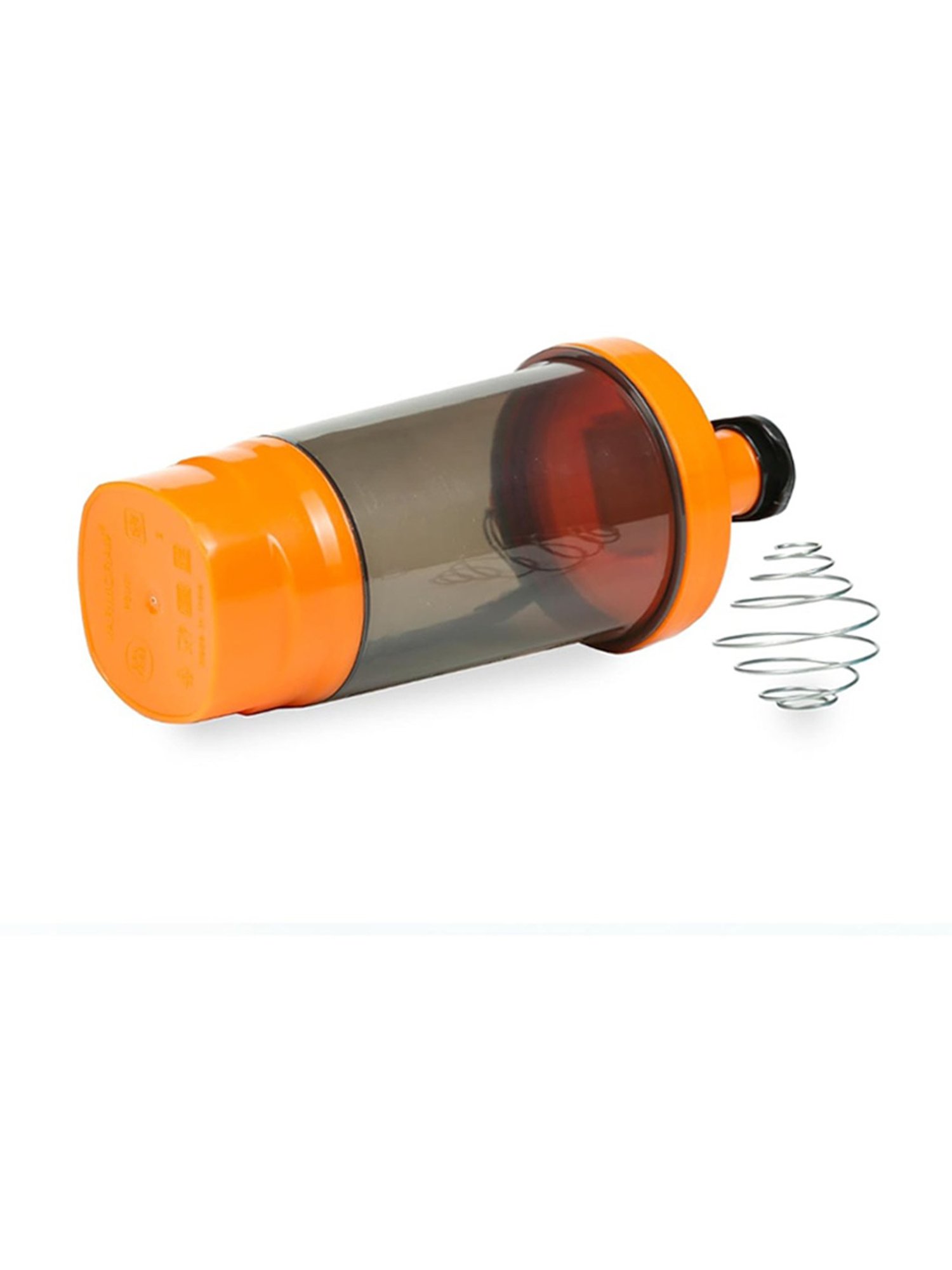 Varmora Orange Plastic Protein and Gym Shaker - 575 ml