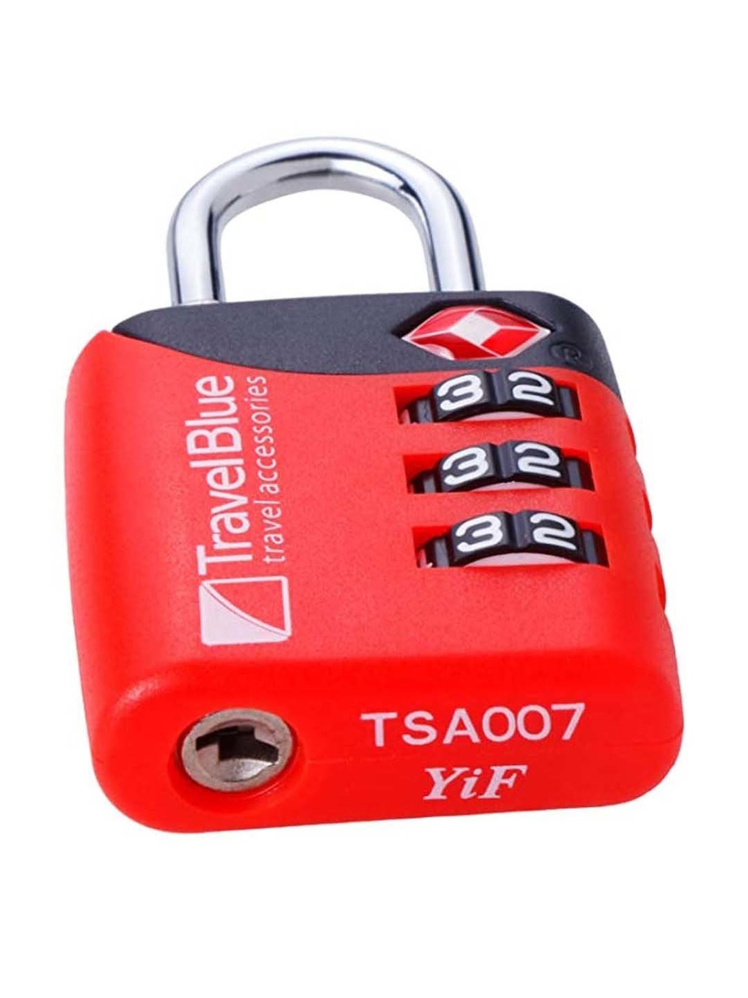Travel Blue Red TSA Lock