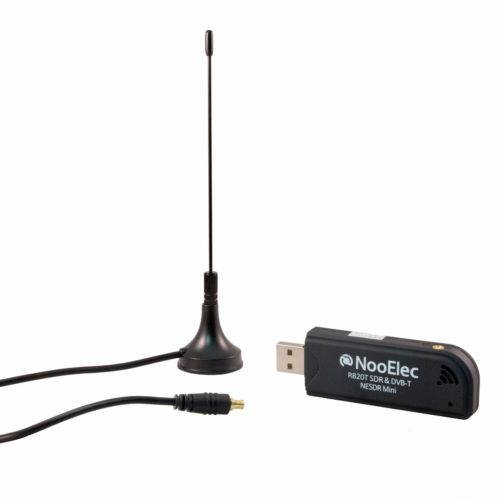 NooElec NESDR Mini USB RTL-SDR Receiver & Antenna, RTL2832U & R820T Tuner, MCX