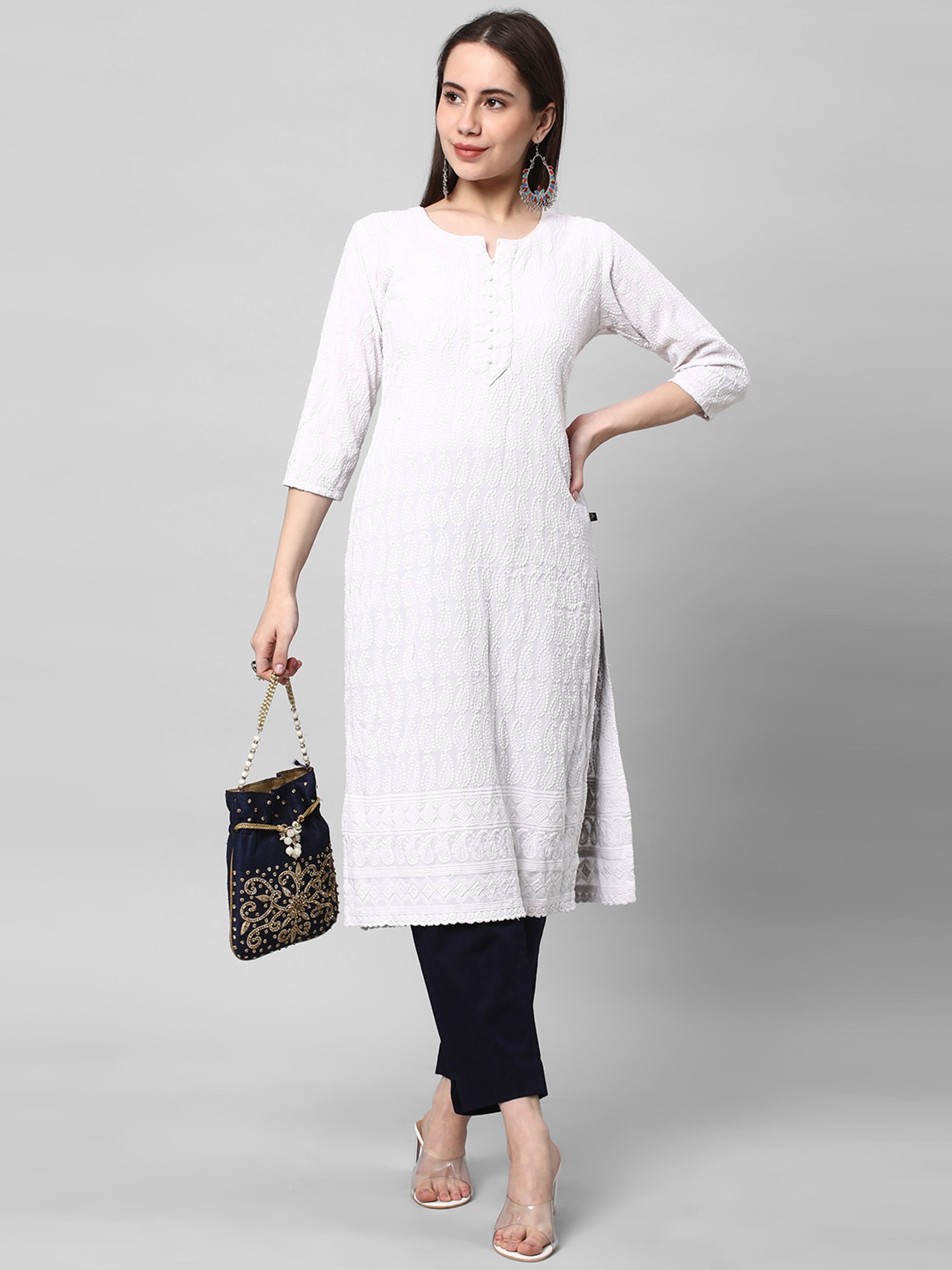 Kami Kubi Navy Linen Pants