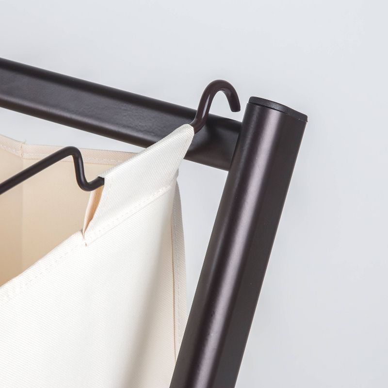 Rolling Triple Laundry Sorter White - Threshold™