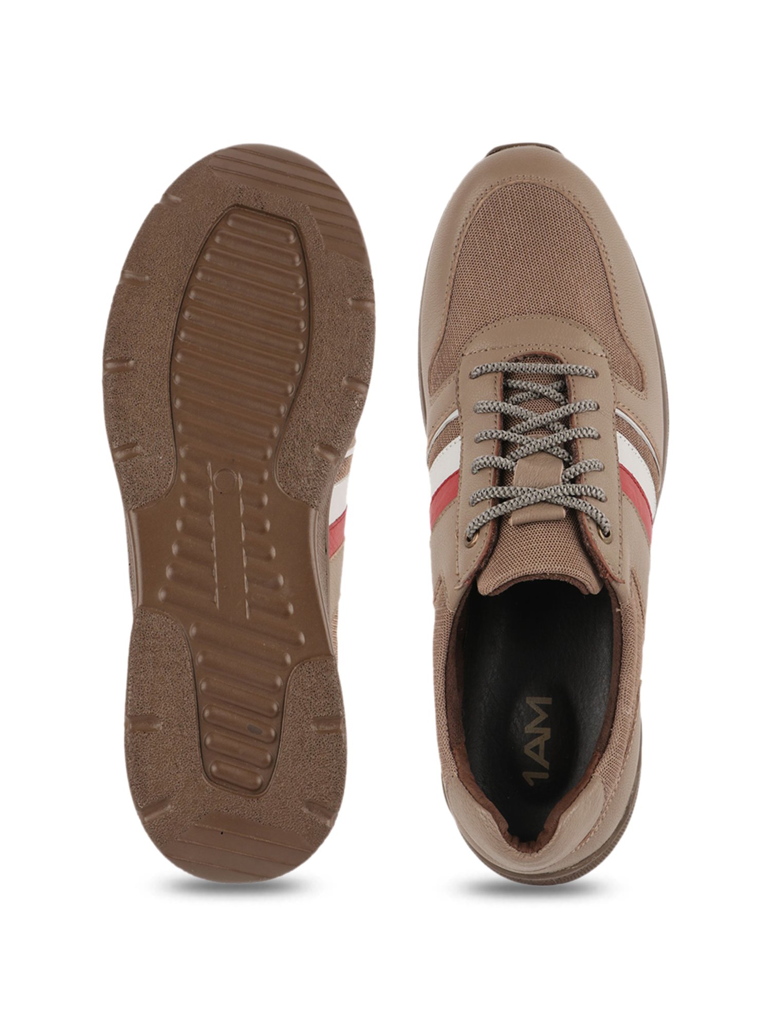 MediFeet Men's Chikoo Casual Sneakers