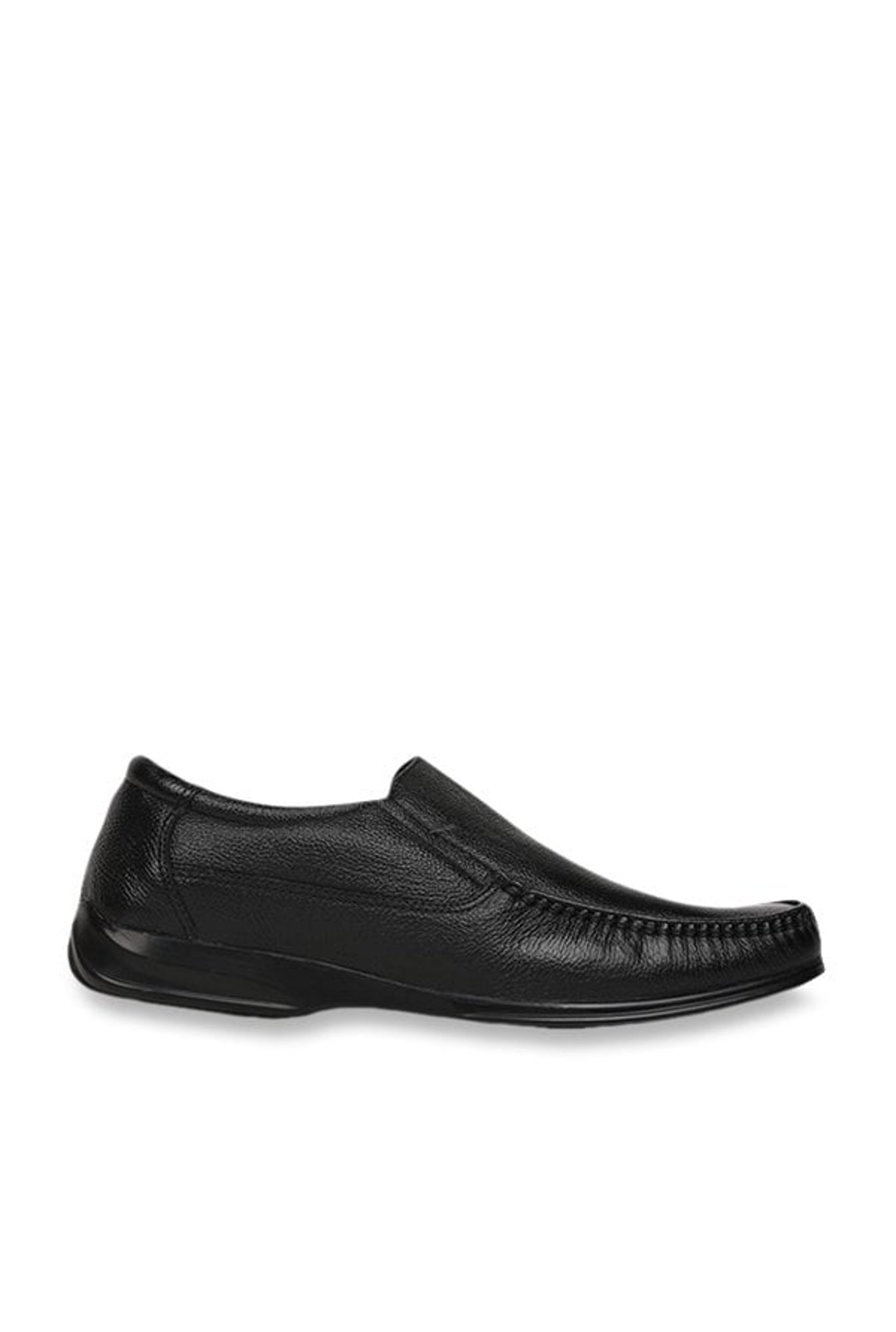 Bata Men's Black Formal Slip-Ons