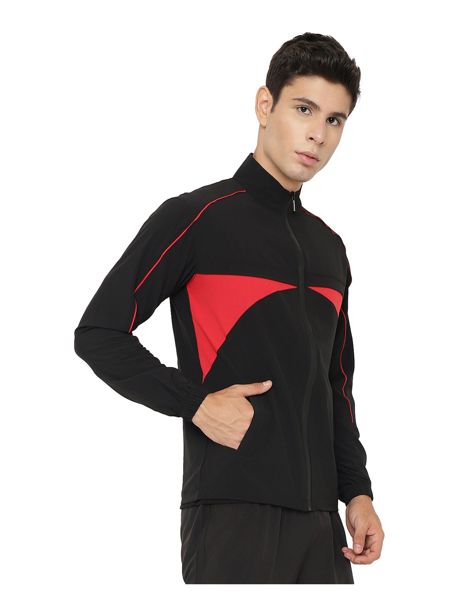 Chkokko Black Full Sleeves Jacket