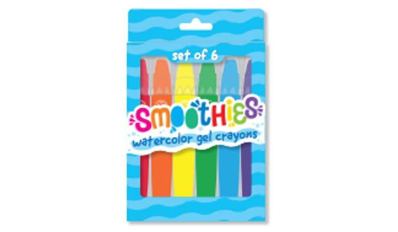 Smoothies Watercolor Gel Crayons - Set of 6