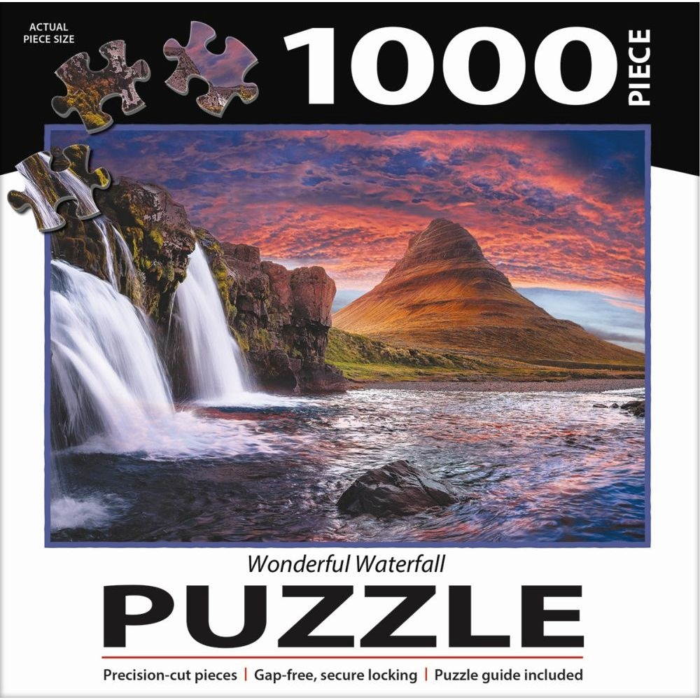 Turner Licensing,  Wonderful Waterfall 1000Pc Puzzle