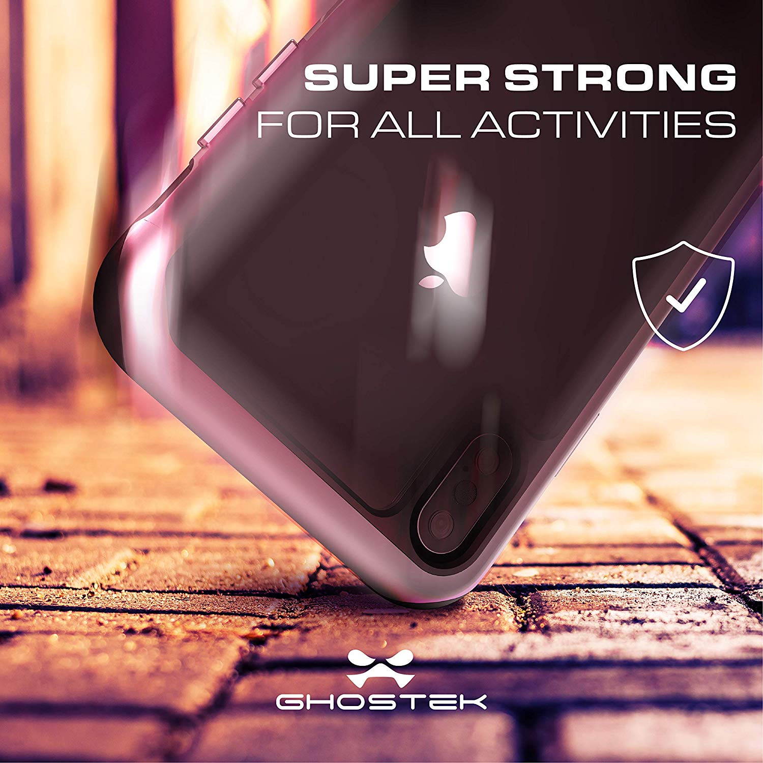 Ghostek Atomic Slim Shock Absorbing Protective Case Compatible with iPhone XR - Gold