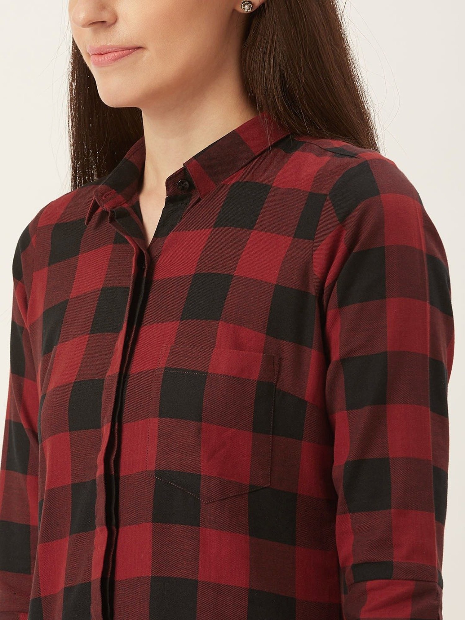 Hancock Red Checks Dress