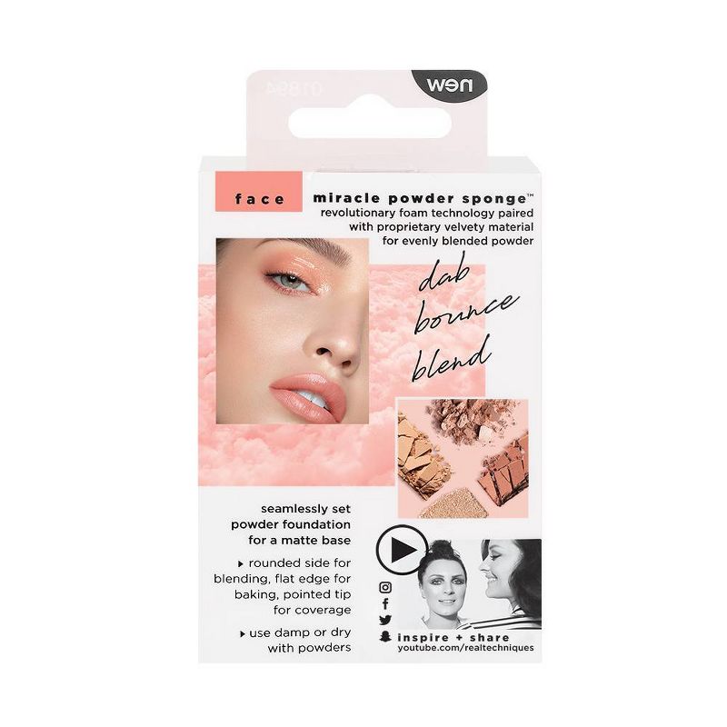 Real Techniques Miracle Powder Sponge - 1oz