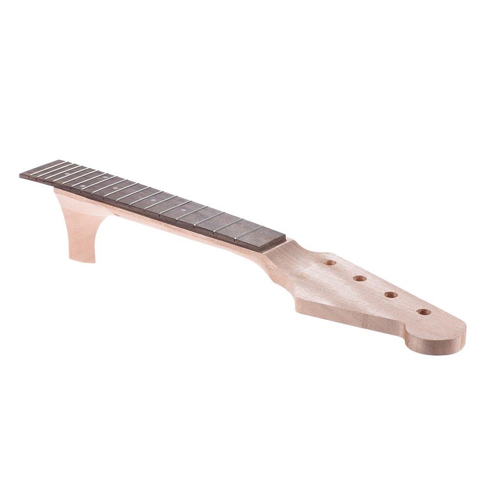 23 Inch Concert Ukelele Maple Wood Neck & Rosewood Fretboard Fingerboard Set Hawaiian Guitar Parts