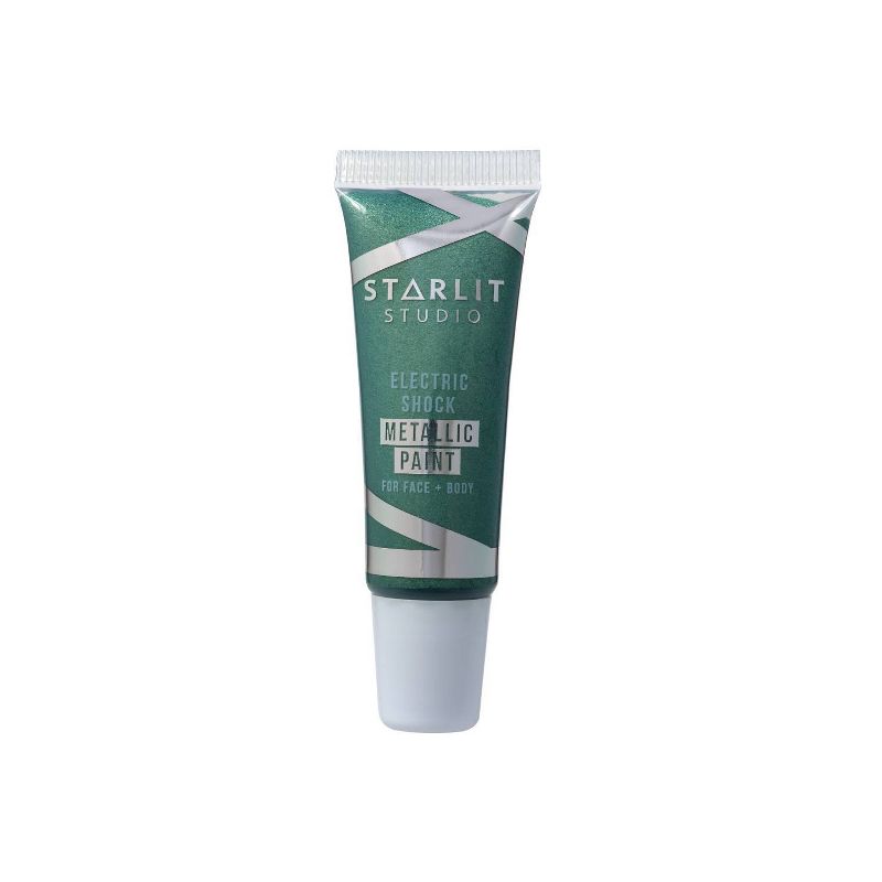 Starlit Studio Electric Shock Metallic Art Paint - Emerald - 0.34 fl oz