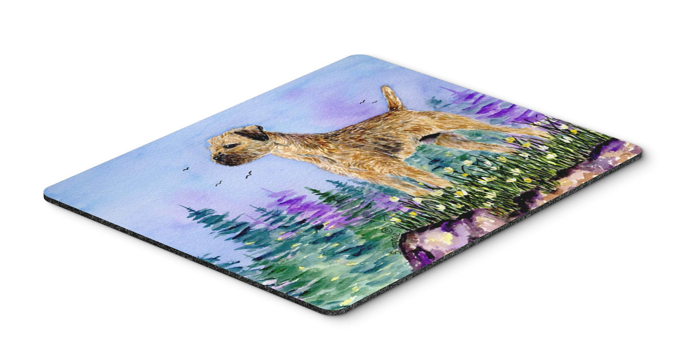 Border Terrier Mouse pad, hot pad, or trivet