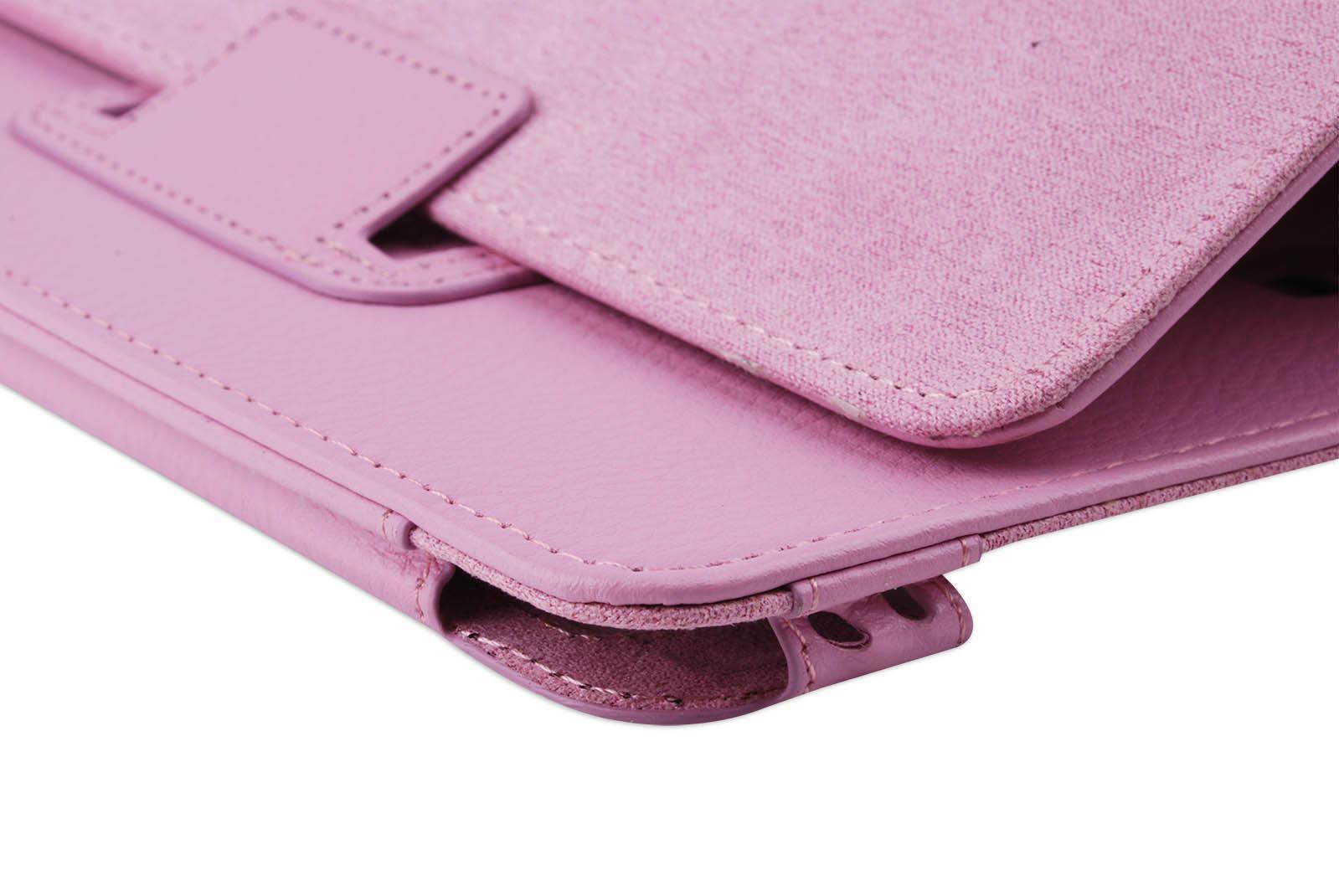 Hellfire Trading Magnetic PU Leather Case Cover for Samsung Galaxy Tab 4 8" T330 - Black