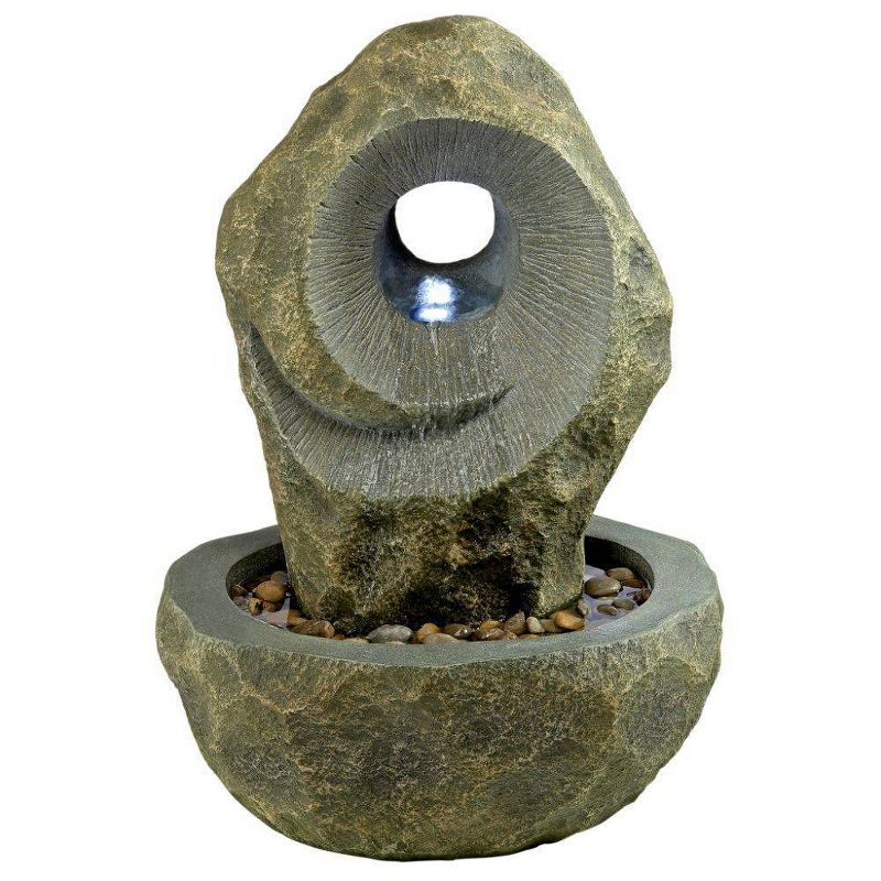 Kandinsky Spiral Cascading Garden Fountain - Acorn Hollow